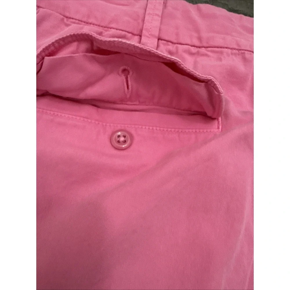 Polo Golf Ralph Lauren Pima Cotton Classic Chino Shorts Size 36‎ Casual Men Pink